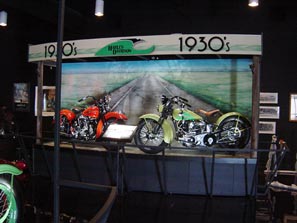 Photo of the finishe 1930's stage