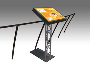 Concept for informational kiosk