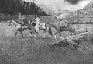 Oil Painting, Through the Valley of the Shadow
